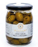 Zmiażdżone oliwki w oliwie (Olive schiacciate alla Contadina) słoik 510 g