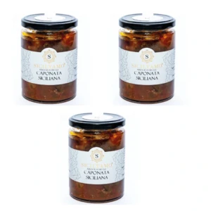 Caponata z Bakłażanów (słoik 320 g) X 3