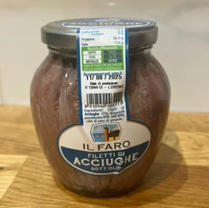 Anchois w Oleju (słoik 320 g)
